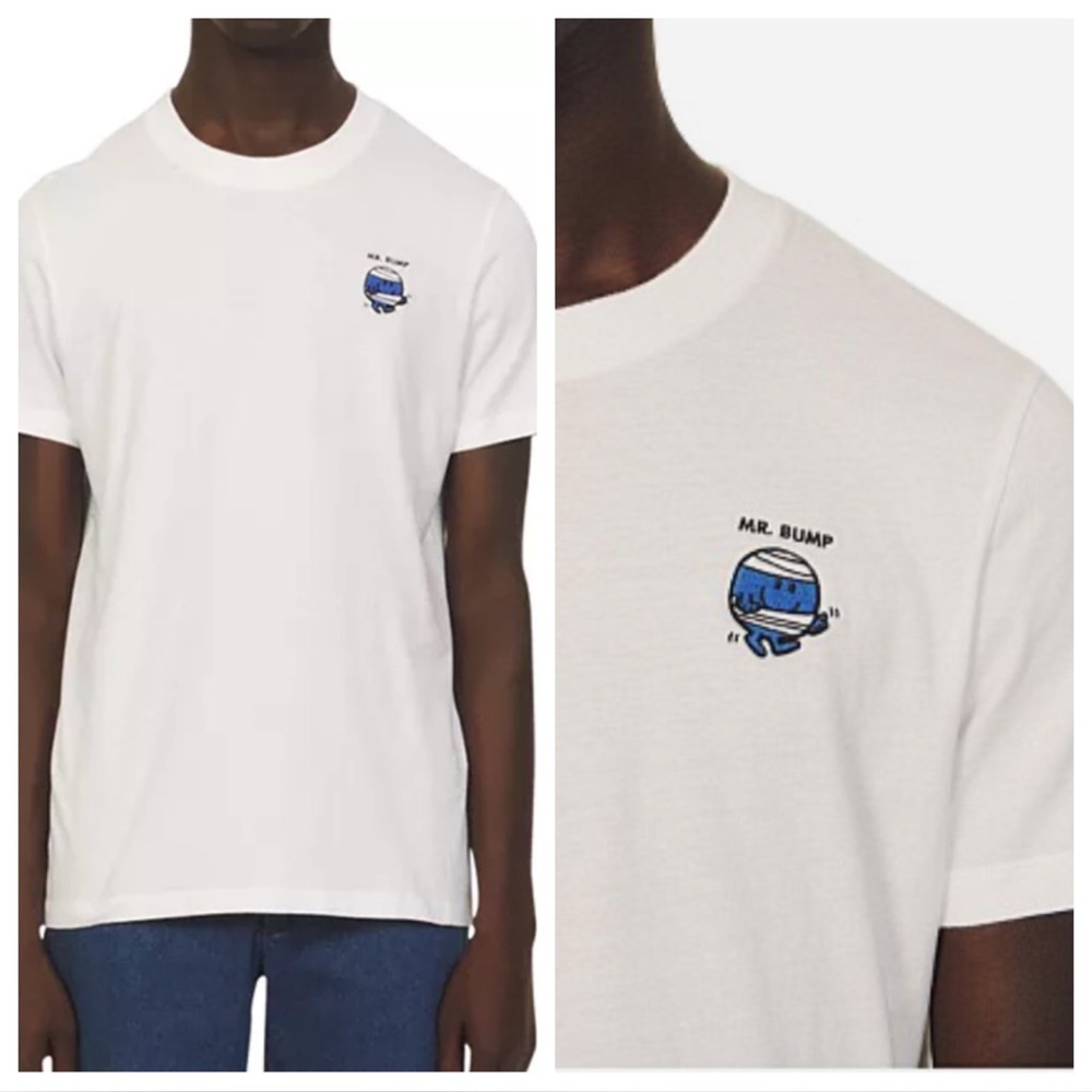 Sandro X Mr. Men Little Miss Mr. Bump Tee